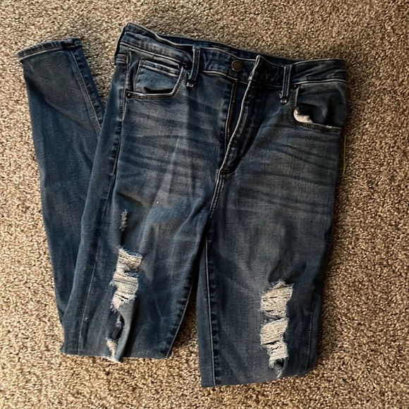 Distressed Denim Jeans - Picture 2 of 2